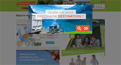 Desktop Screenshot of campingcheque.fr