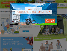 Tablet Screenshot of campingcheque.be